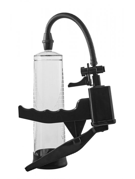 Прозрачная вакуумная помпа Pistol Penis Pump - Dream Toys - в Балаково купить с доставкой