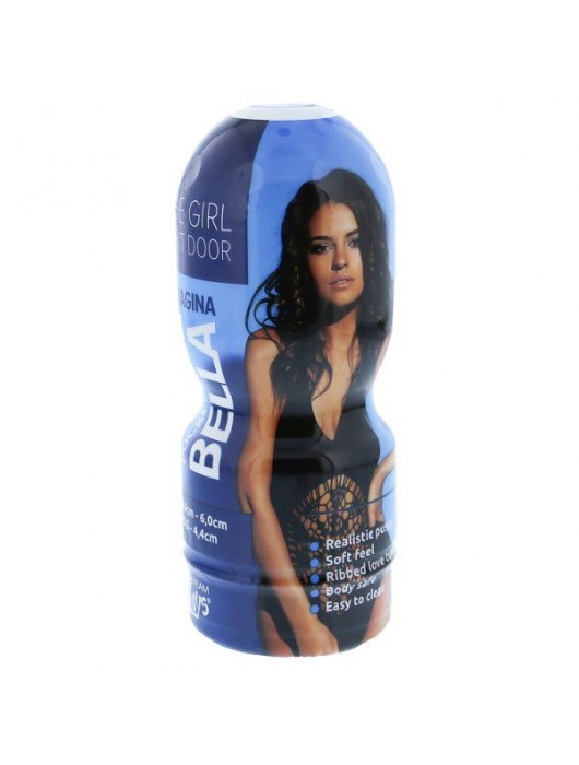 Телесный мастурбатор-вагина в тубе Bella - Dream Toys - в Балаково купить с доставкой