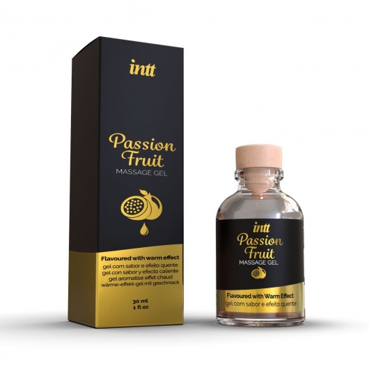 Массажный гель с ароматом маракуйи Passion Fruit - 30 мл. - INTT - купить с доставкой в Балаково