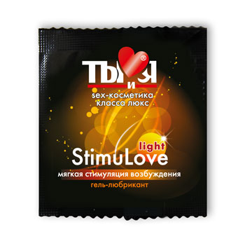 Разогревающий гель-лубрикант Stimulove Light в одноразовой упаковке - 4 гр. - Биоритм - купить с доставкой в Балаково