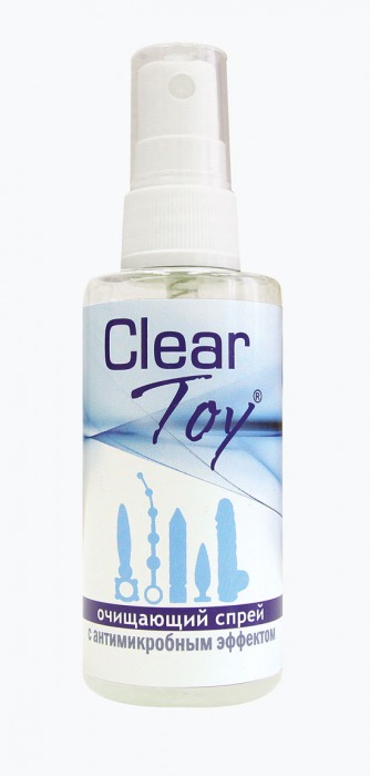 Очищающий спрей Clear Toy с антимикробным эффектом - 100 мл. - Биоритм - купить с доставкой в Балаково