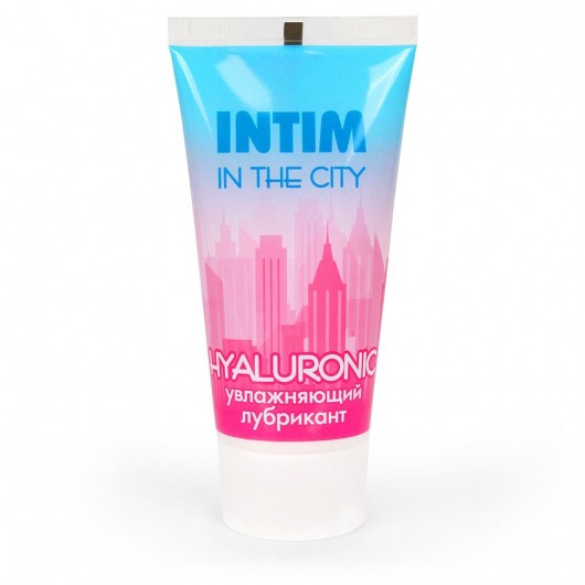 Увлажняющий лубрикант на водной основе Intim in the city Hyaluronic - 60 гр. - Биоритм - купить с доставкой в Балаково