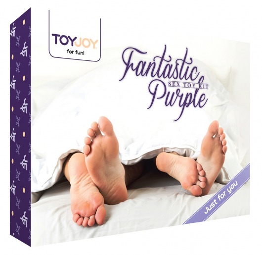 Эротический набор FANTASTIC PURPLE SEX TOY KIT - Toy Joy - купить с доставкой в Балаково