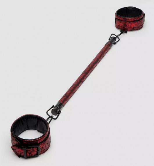 Распорка для ног Reversible Restraint Bar with Cuffs - Fifty Shades of Grey - купить с доставкой в Балаково