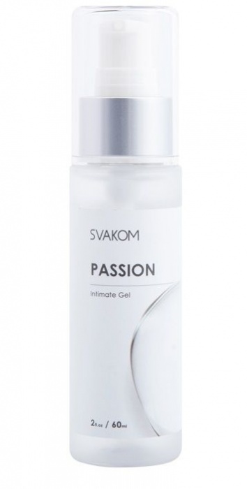Смазка на водной основе Passion Intimate Gel - 60 мл. - Svakom - купить с доставкой в Балаково