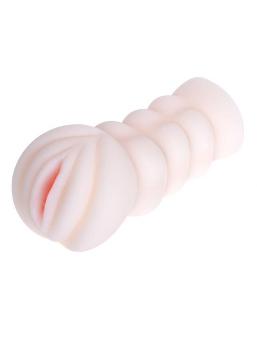 Рифленый мастурбатор-вагина из реалистичного материала - Baile - в Балаково купить с доставкой