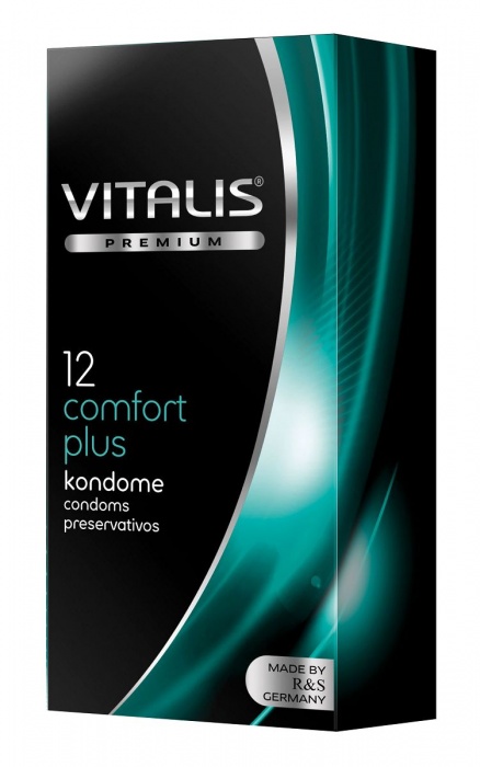 Контурные презервативы VITALIS PREMIUM comfort plus - 12 шт. - Vitalis - купить с доставкой в Балаково