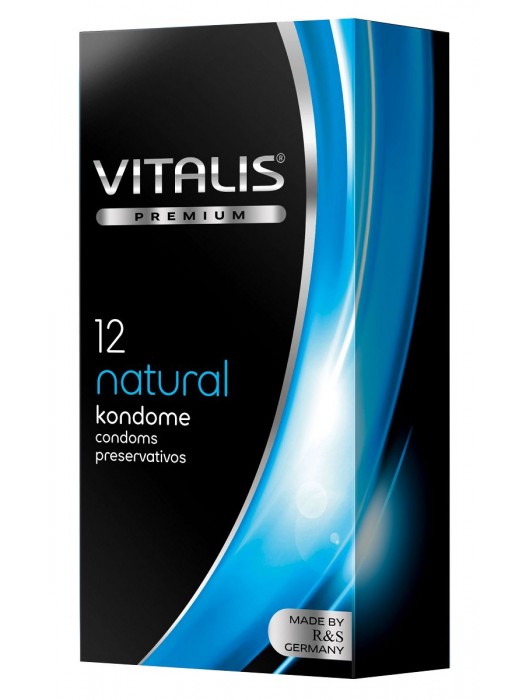 Классические презервативы VITALIS PREMIUM natural - 12 шт. - Vitalis - купить с доставкой в Балаково