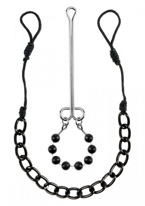 Интимные украшения с бусинами NIPPLE   CLIT JEWELRY - Pipedream - купить с доставкой в Балаково
