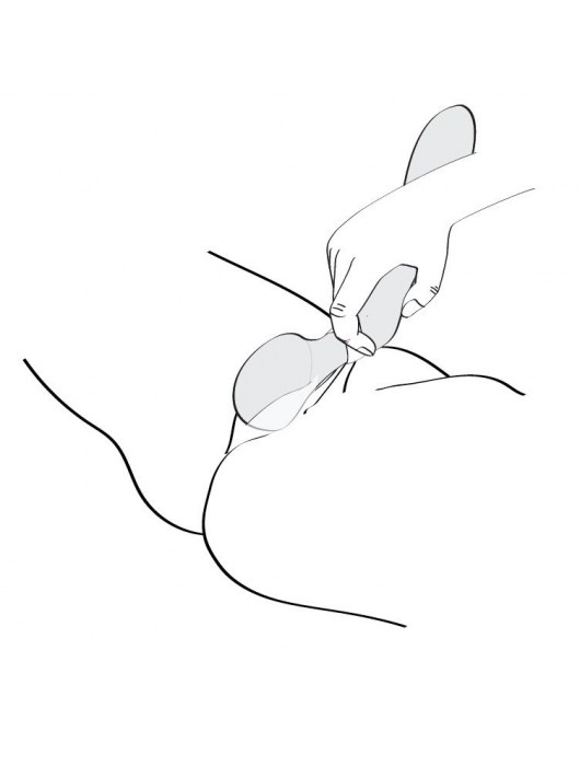 Малиновый двусторонний вибростимулятор ZOA - 26,5 см. - Shunga