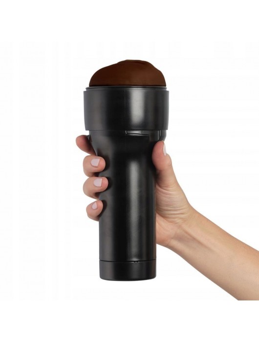 Темнокожий мастурбатор-вагина Feel Stroker - Kiiroo - в Балаково купить с доставкой