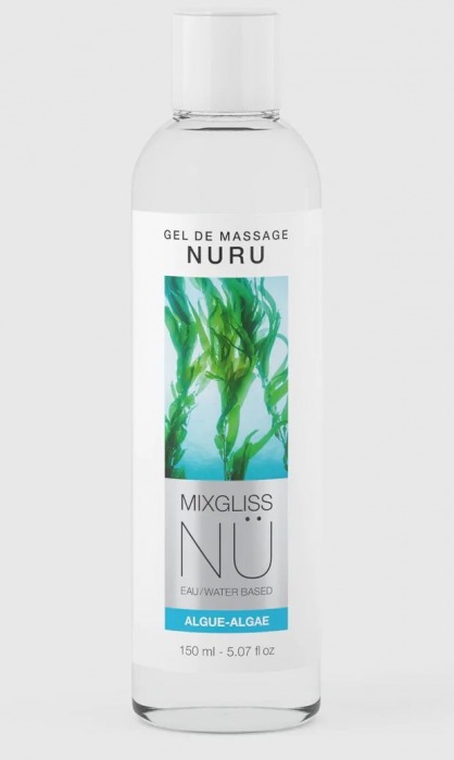 Массажный гель на водной основе Mixgliss NU Algae - 150 мл. - Mixgliss - купить с доставкой в Балаково