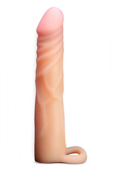 Телесная насадка на пенис Cock Xtender - 17,7 см. - Blush Novelties - в Балаково купить с доставкой