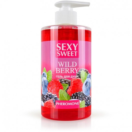 Гель для душа Sexy Sweet Wild Berry с ароматом лесных ягод и феромонами - 430 мл. -  - Магазин феромонов в Балаково