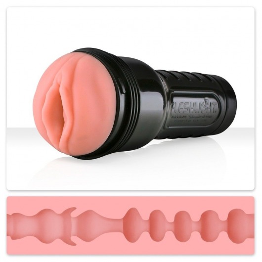 Мастурбатор-вагина Fleshlight - Pink Lady Mini-Lotus - Fleshlight - в Балаково купить с доставкой