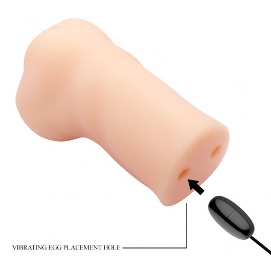 Телесный мастурбатор-вагина Rocket Pussy Nadya с вибрацией - Baile - в Балаково купить с доставкой