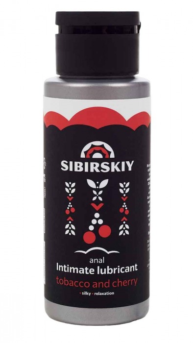 Анальный лубрикант на водной основе SIBIRSKIY с ароматом вишни и табака - 100 мл. - Sibirskiy - купить с доставкой в Балаково