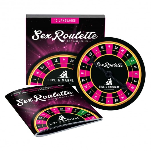 Настольная игра-рулетка Sex Roulette Love   Marriage - Tease&Please - купить с доставкой в Балаково