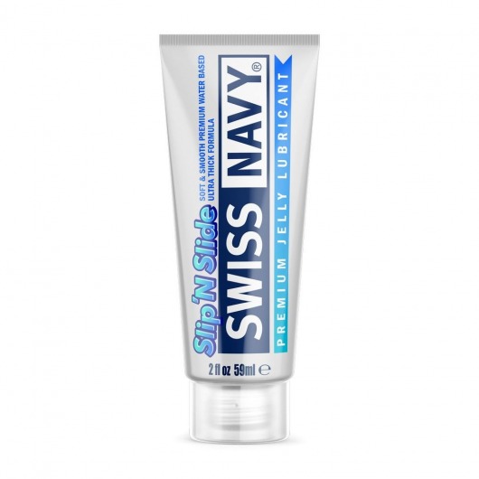 Лубрикант-желе на водной основе Premium Jelly Lubricant - 59 мл. - Swiss navy - купить с доставкой в Балаково