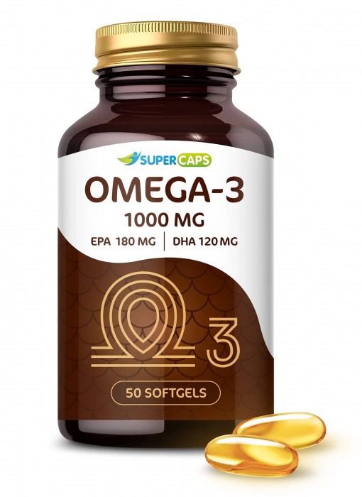 Пищевая добавка SuperCaps OMEGA-3 - 50 капсул (1000 мг) - SuperCaps - купить с доставкой в Балаково