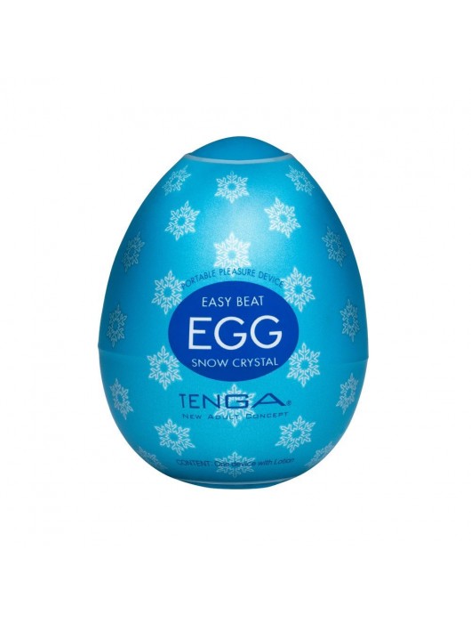 Мастурбатор-яйцо Snow Crystal - Tenga - в Балаково купить с доставкой