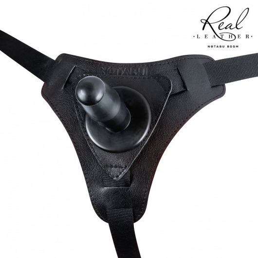 Женский кожаный пояс с коннектором - размер XL - Notabu - купить с доставкой в Балаково