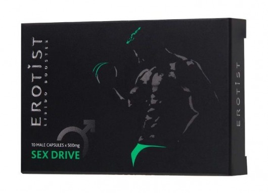 Капсулы для мужчин для повышения либидо Erotist SEX DRIVE - 10 капсул (500 мг.) - Erotist Libido Booster - купить с доставкой в Балаково