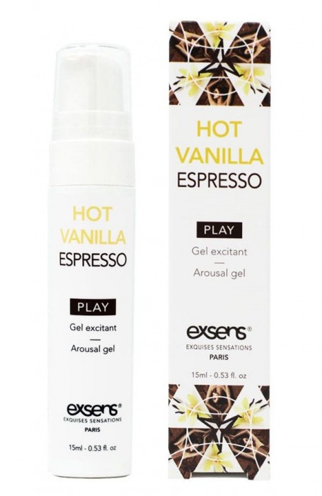 Возбуждающий гель Hot Vanilla Espresso Arousal Gel - 15 мл. - Exsens - купить с доставкой в Балаково