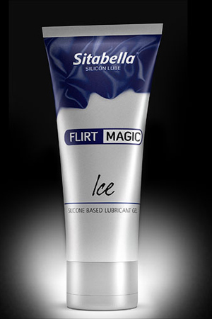 Силиконовая гель-смазка FLIRT MAGIC Ice с лёгким пролонгирующим эффектом - 75 мл. - Sitabella - купить с доставкой в Балаково
