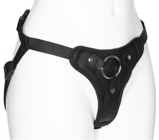Женские трусики для фиксации насадки кольцом с внутренней насадкой - LOVETOY (А-Полимер) - купить с доставкой в Балаково
