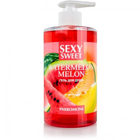 Гель для душа Sexy Sweet Watermelon Melon с ароматом арбуза, дыни и феромонами - 430 мл. -  - Магазин феромонов в Балаково