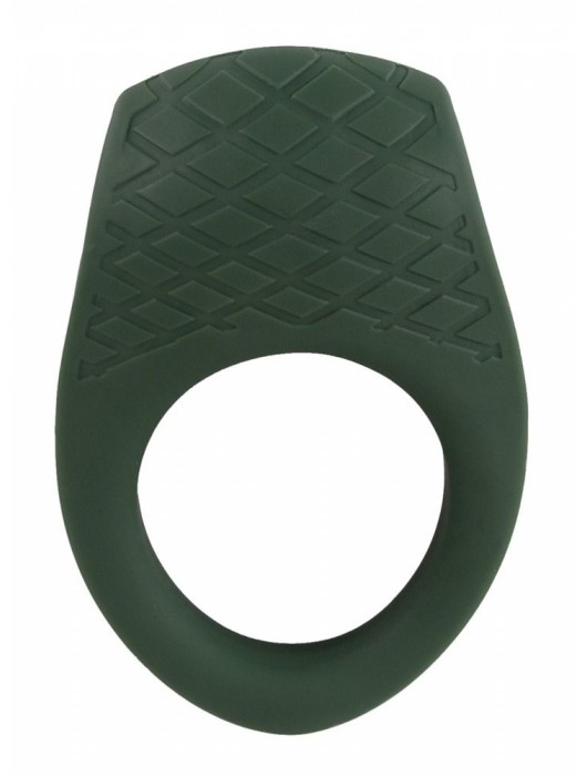 Зеленое эрекционное виброкольцо Luxurious Vibro Cock Ring - Orion - в Балаково купить с доставкой