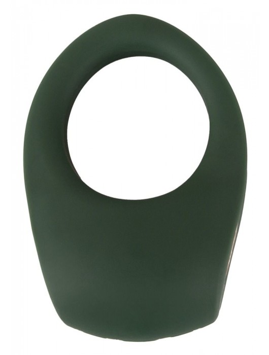 Зеленое эрекционное виброкольцо Luxurious Vibro Cock Ring - Orion - в Балаково купить с доставкой