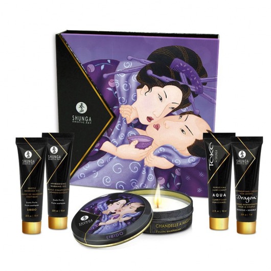 Подарочный набор Geishas secret из 5 предметов - Shunga - купить с доставкой в Балаково