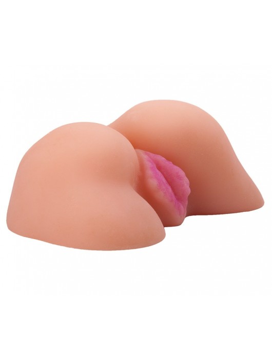 Реалистичный мастурбатор в виде пышной попки из киберкожи - LOVETOY (А-Полимер) - в Балаково купить с доставкой