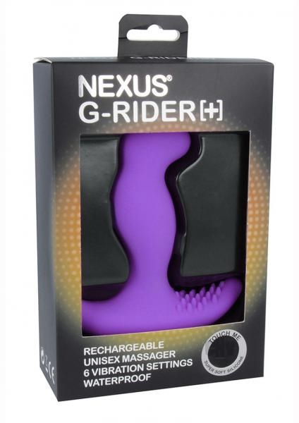 Фиолетовый вибромассажер простаты Nexus G-Rider+ - 12,6 см. - Nexus Range - в Балаково купить с доставкой