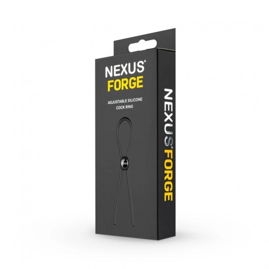 Черное эрекционное лассо Nexus Forge Single - Nexus Range - в Балаково купить с доставкой