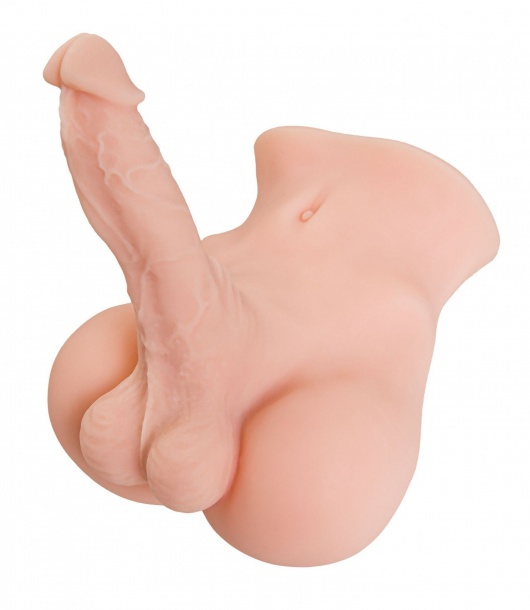 Мастурбатор с фаллосом Manuel - ToyFa - в Балаково купить с доставкой