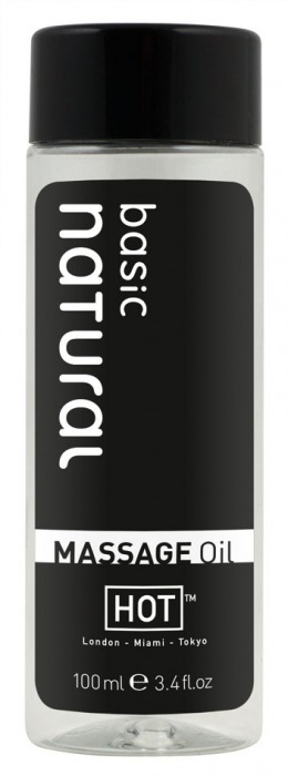 Массажное масло для тела Natural Basic - 100 мл. - HOT - купить с доставкой в Балаково
