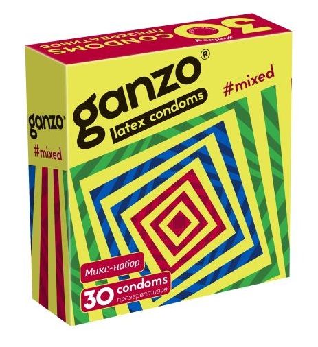 Микс-набор из 30 презервативов Ganzo Mixed - Ganzo - купить с доставкой в Балаково