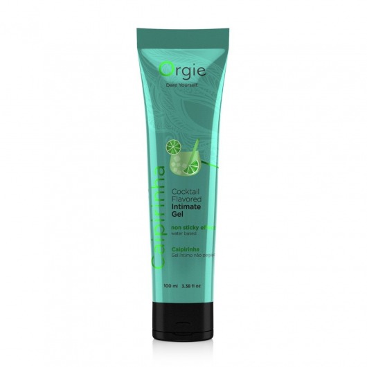 Съедобный интимный гель Orgie Lube Tube Cocktail Caipirinha - 100 мл. - ORGIE - купить с доставкой в Балаково