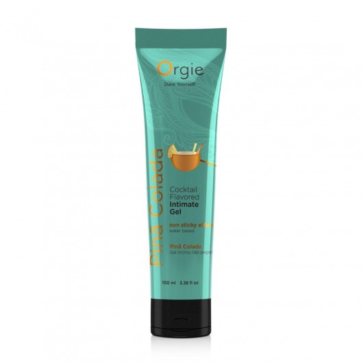 Съедобный интимный гель Orgie Lube Tube Cocktail Pina Colada - 100 мл. - ORGIE - купить с доставкой в Балаково