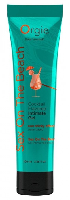Съедобный интимный гель Orgie Lube Tube Cocktail Sex On The Beach - 100 мл. - ORGIE - купить с доставкой в Балаково