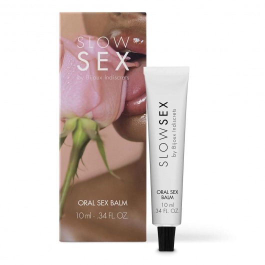 Бальзам для орального секса Slow Sex Oral Sex Balm - 10 мл. - Bijoux Indiscrets - купить с доставкой в Балаково