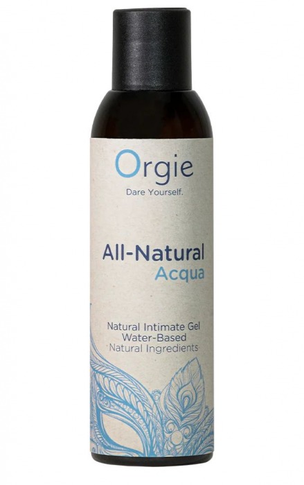 Интимный гель на водной основе Orgie All-Natural Acqua - 150 мл. - ORGIE - купить с доставкой в Балаково