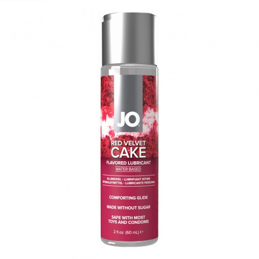 Лубрикант на водной основе JO H2O Red Velvet Cake Flavored Lubricant - 60 мл. - System JO - купить с доставкой в Балаково