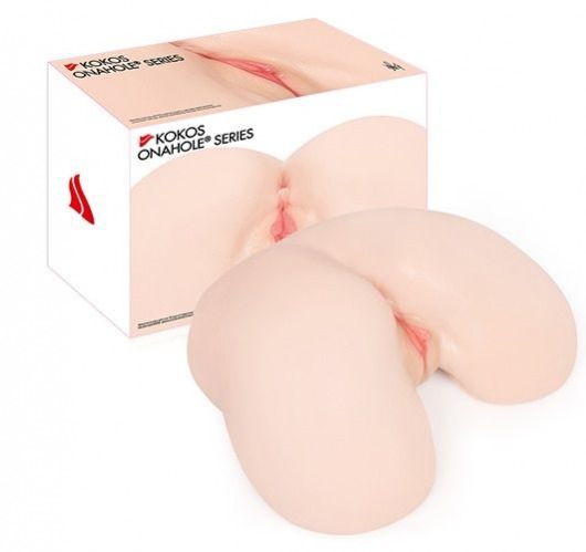 Мастурбатор-полуторс с двойным слоем материала Maria Onahole Real Vagina - KOKOS - в Балаково купить с доставкой