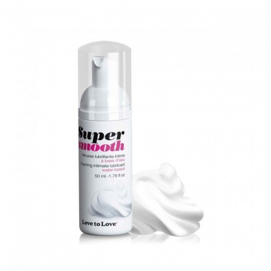Лубрикант нежнейшая пенка Super Smooth Foaming Intime Lubricant - 50 мл. - Love to Love - купить с доставкой в Балаково