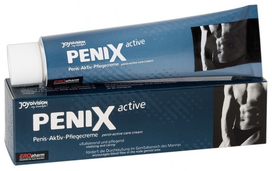 Возбуждающий крем для мужчин PeniX active - 75 мл. - Joy Division - купить с доставкой в Балаково