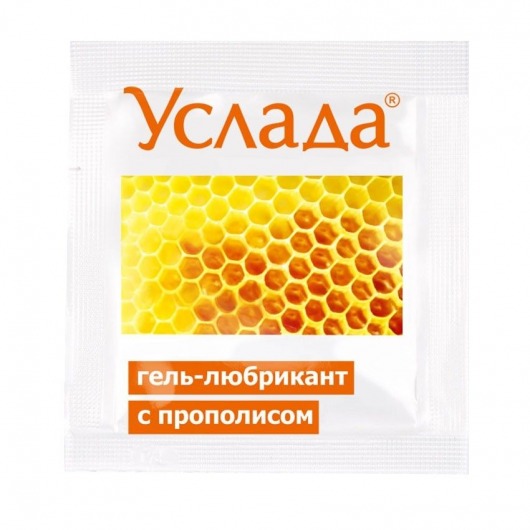 Гель-лубрикант «Услада с прополисом» - 3 гр. - Биоритм - купить с доставкой в Балаково